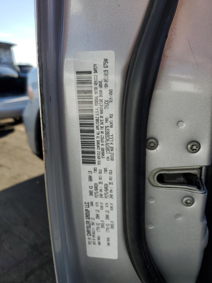 1C6RD7KT0CS282376 2012 Dodge Ram 1500 St