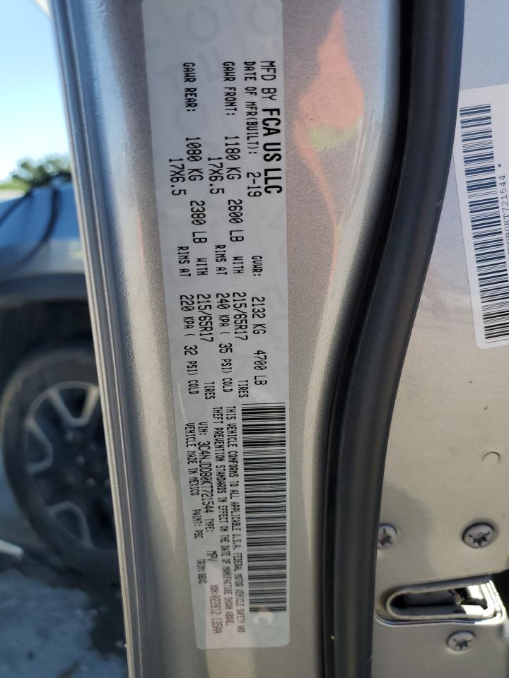 3C4NJDDB0KT721544 2019 Jeep Compass Trailhawk