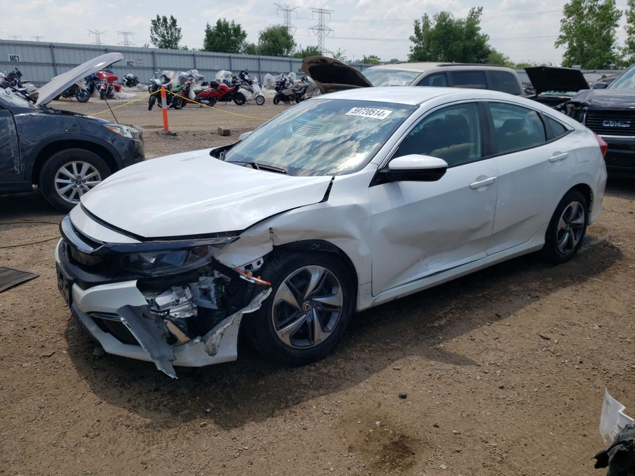 2HGFC2F61MH559665 2021 Honda Civic Lx 2HGFC2F61MH559665 2021 Honda Civic Lx