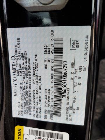 2019 LINCOLN MKZ RESERV - 3LN6L5C91KR607290