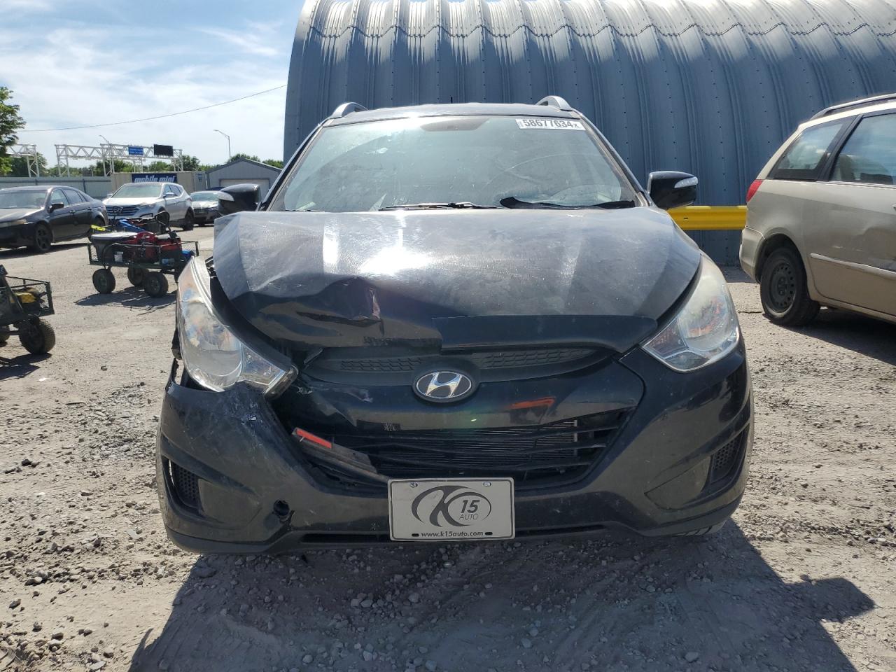 2012 Hyundai Tucson Gls vin: KM8JU3AC7CU435755