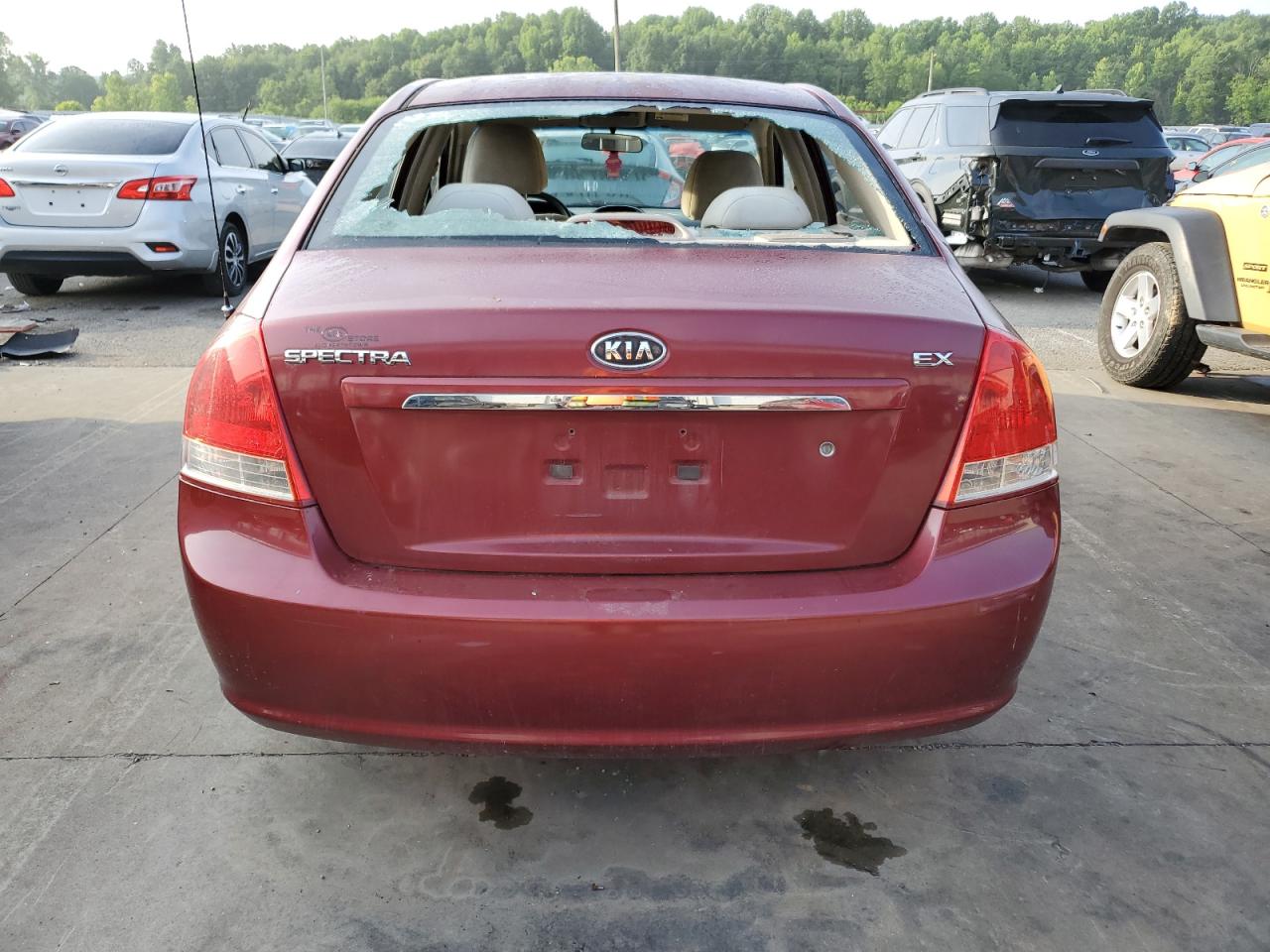 KNAFE121075376974 2007 Kia Spectra Ex