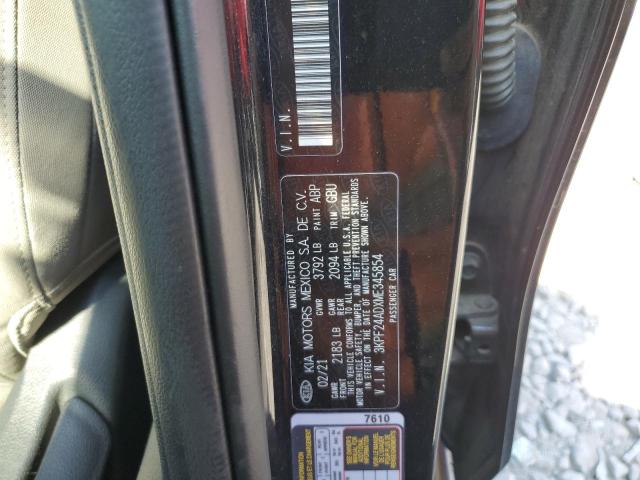 2021 Kia Forte Fe VIN: 3KPF24ADXME345854 Lot: 59688194