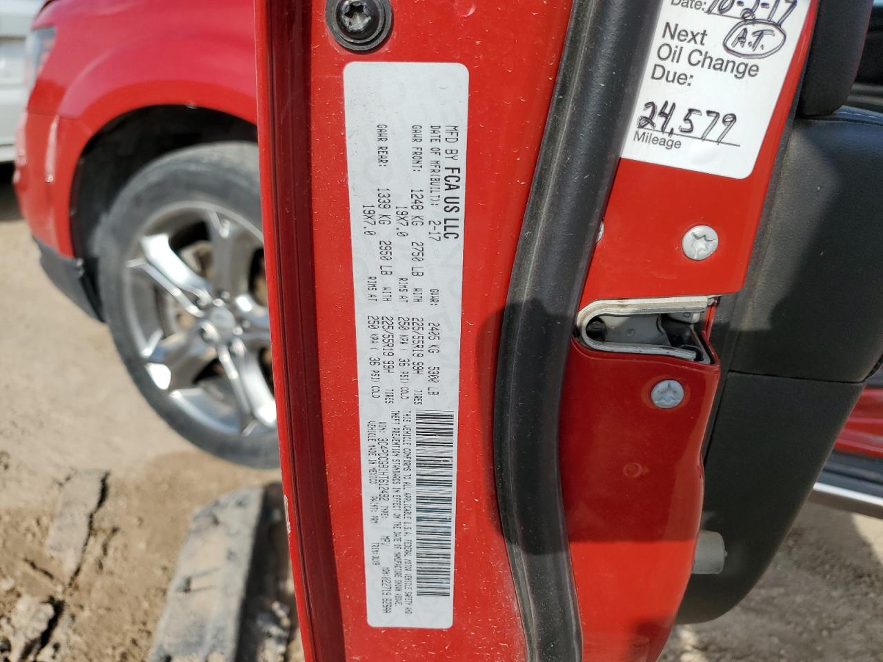 3C4PDCGB1HT612492 2017 Dodge Journey Crossroad