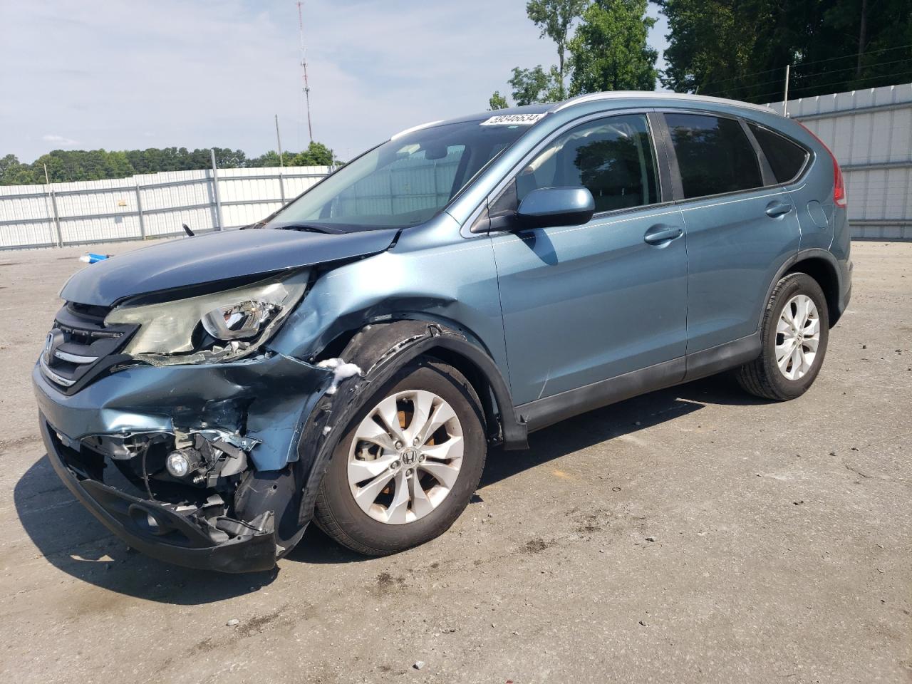 5J6RM4H77DL059386 2013 Honda Cr-V Exl