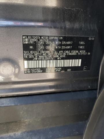 2020 Toyota Rav4 Le VIN: JTMF1RFVXLD059116 Lot: 58659934