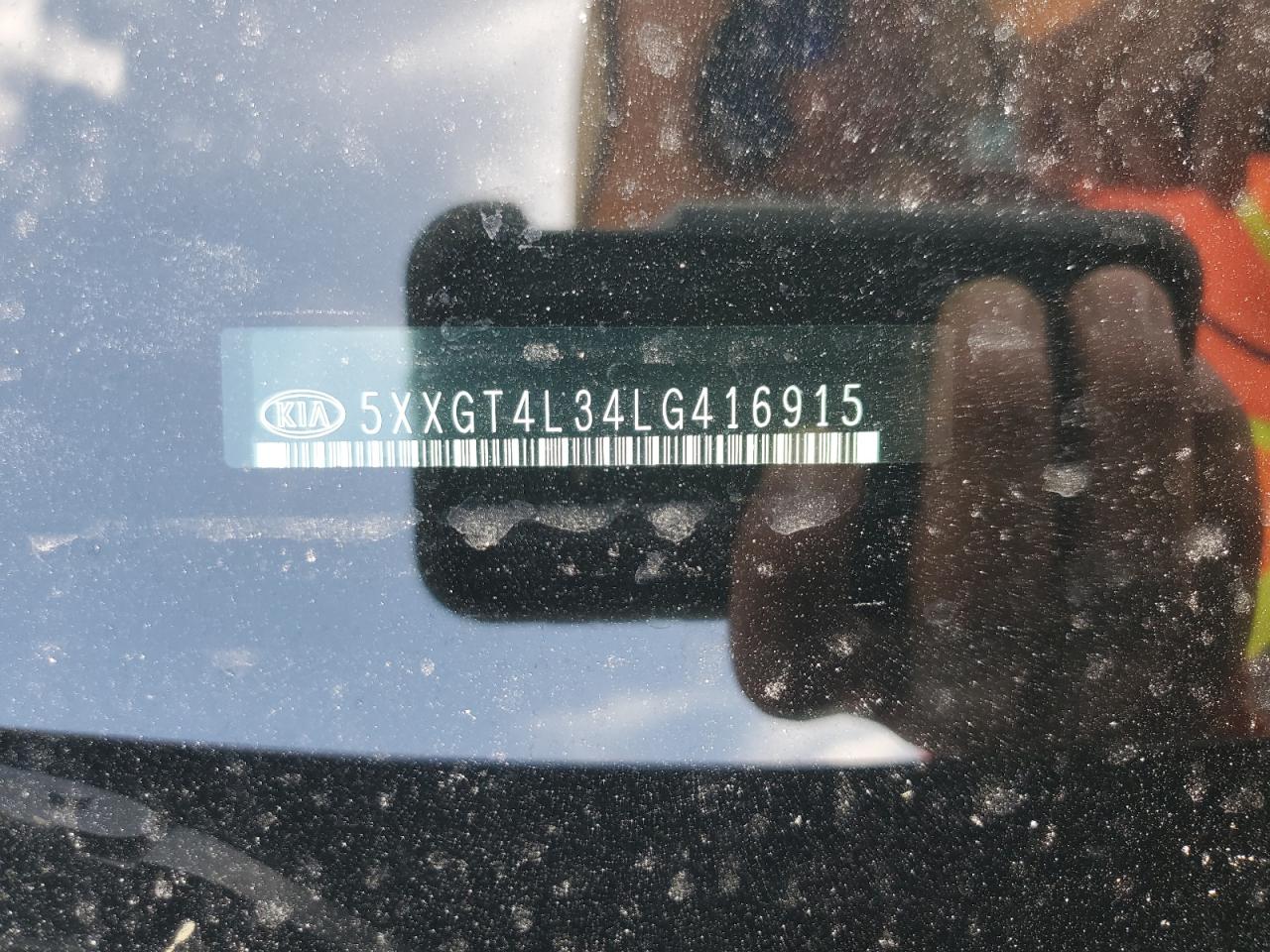 5XXGT4L34LG416915 2020 Kia Optima Lx