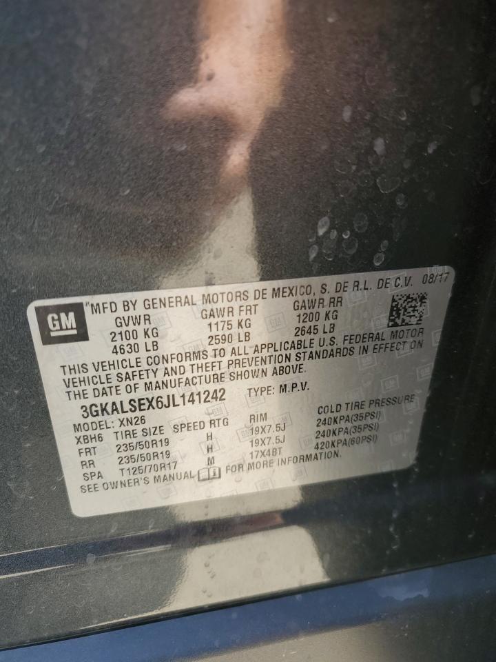 3GKALSEX6JL141242 2018 GMC Terrain Denali