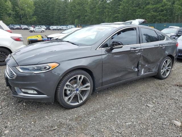 2017 Ford Fusion Titanium VIN: 3FA6P0D95HR110932 Lot: 59543854