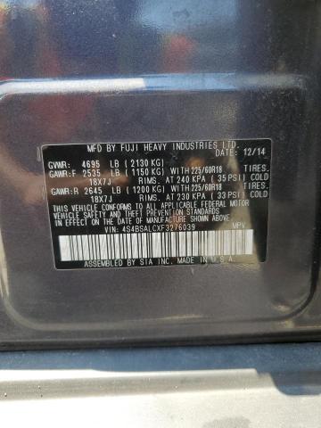 2015 SUBARU OUTBACK 2. - 4S4BSALCXF3276039