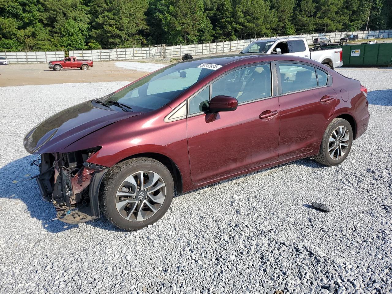 2015 Honda Civic Ex vin: 19XFB2F89FE225644