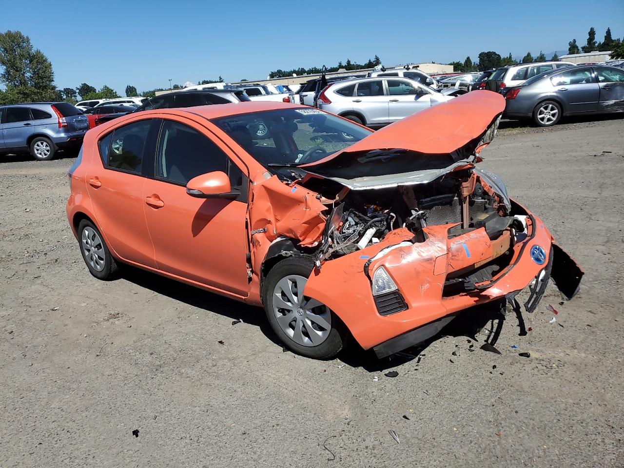 2014 Toyota Prius C vin: JTDKDTB37E1073146