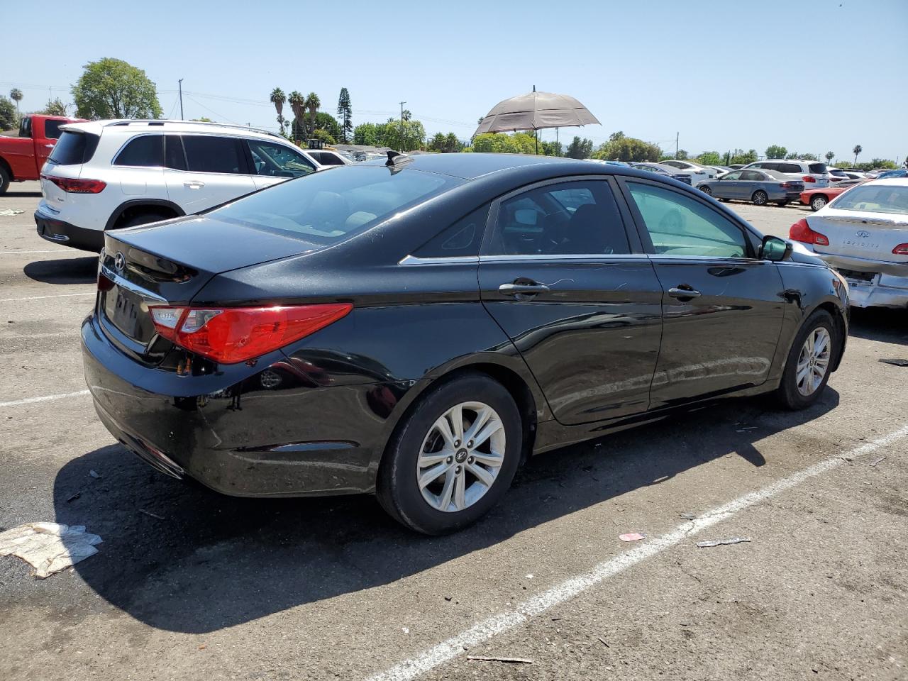 Lot #2776078349 2013 HYUNDAI SONATA GLS