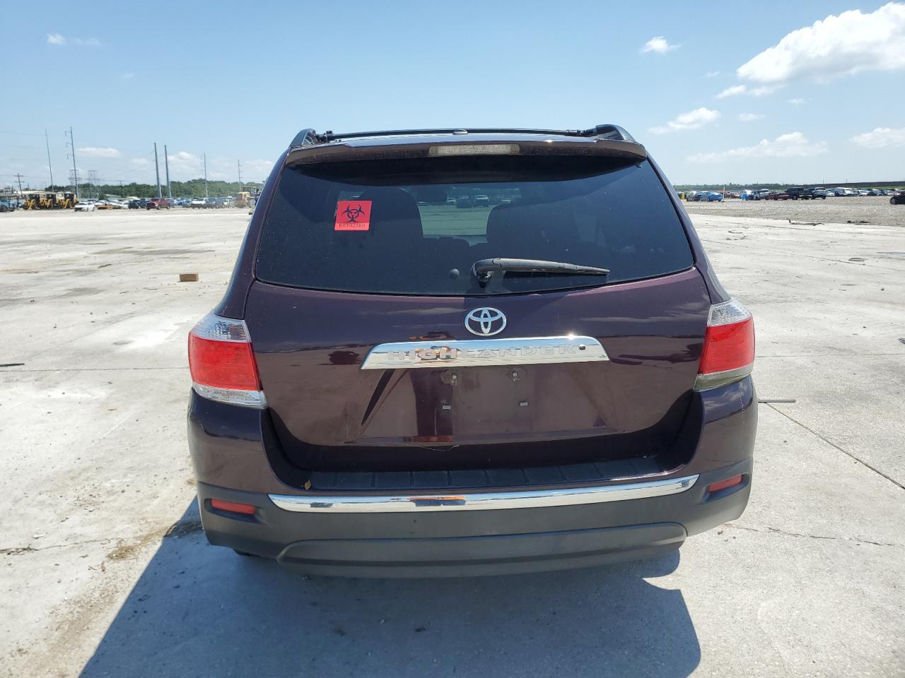 2012 Toyota Highlander Base vin: 5TDZK3EH0CS063473