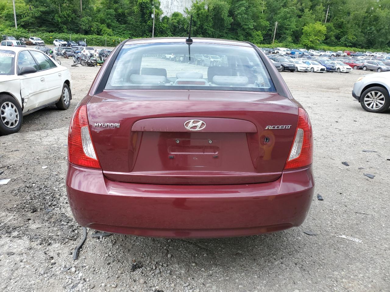 KMHCN46C18U235885 2008 Hyundai Accent Gls