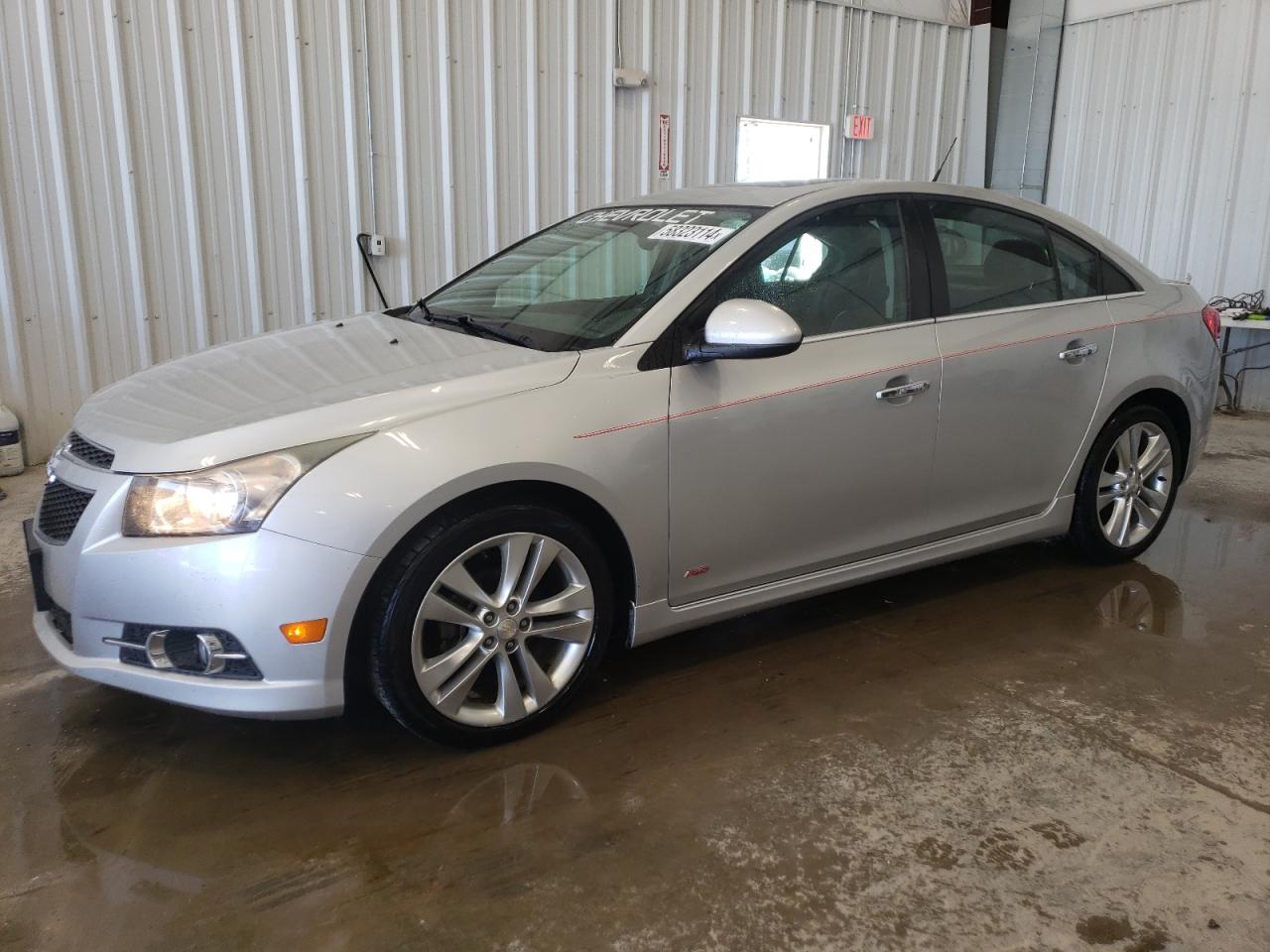 2013 Chevrolet Cruze Ltz vin: 1G1PG5SB6D7278834