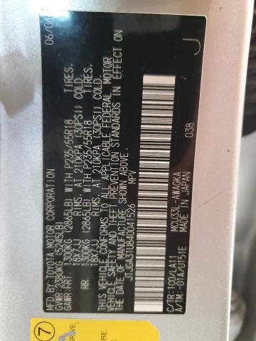 2004 Lexus Rx 330 VIN: JTJGA31U840041526 Lot: 60497874