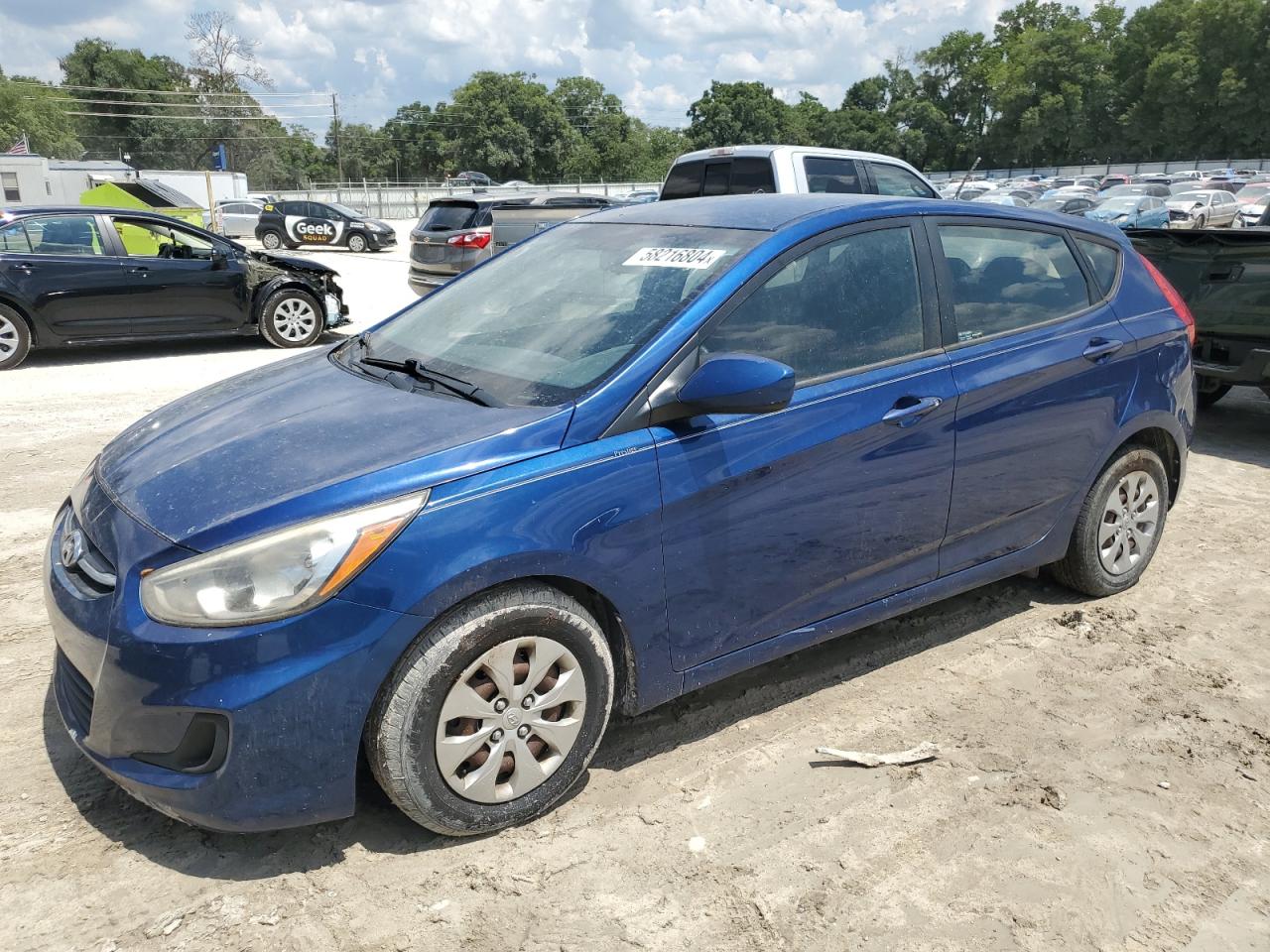 KMHCT5AE7FU224357 2015 Hyundai Accent Gs