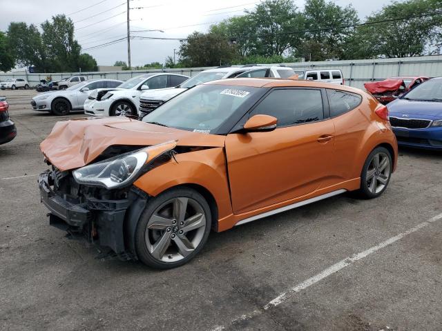 2013 Hyundai Veloster Turbo VIN: KMHTC6AE7DU164468 Lot: 57932694