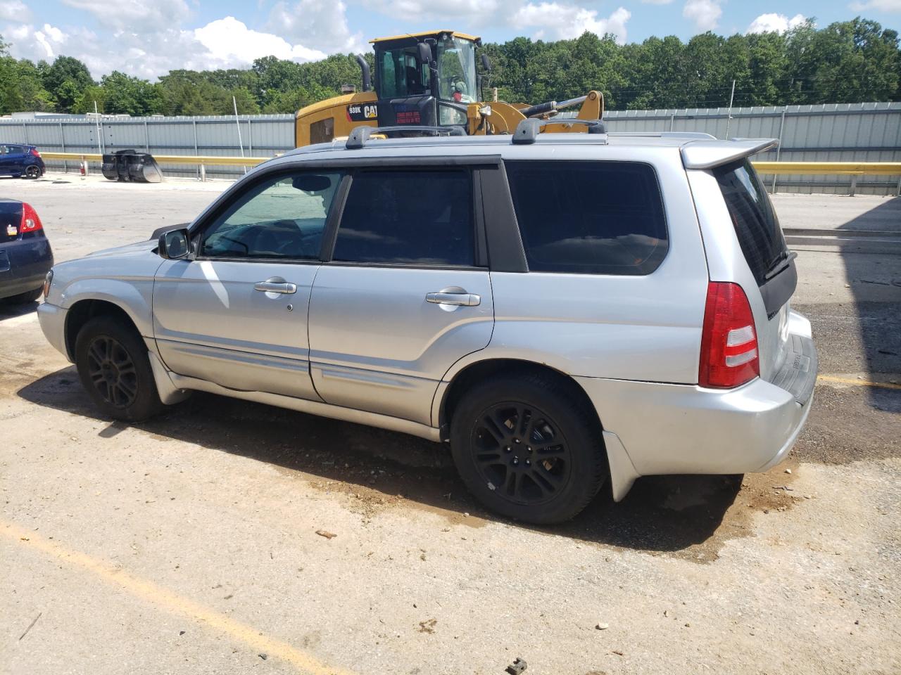 SUBARU FORESTER 2 2004 silver  gas JF1SG69684H701008 photo #3