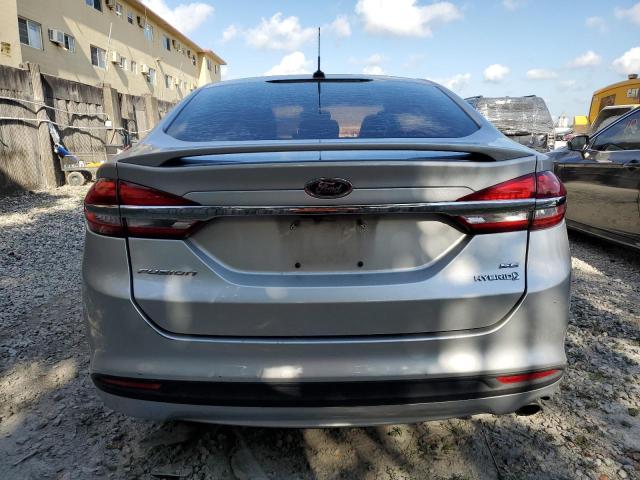 2018 Ford Fusion Se Hybrid VIN: 3FA6P0LU6JR137486 Lot: 57831314