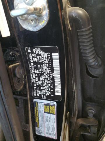 2013 Kia Sorento Lx VIN: 5XYKTCA67DG312613 Lot: 57207384