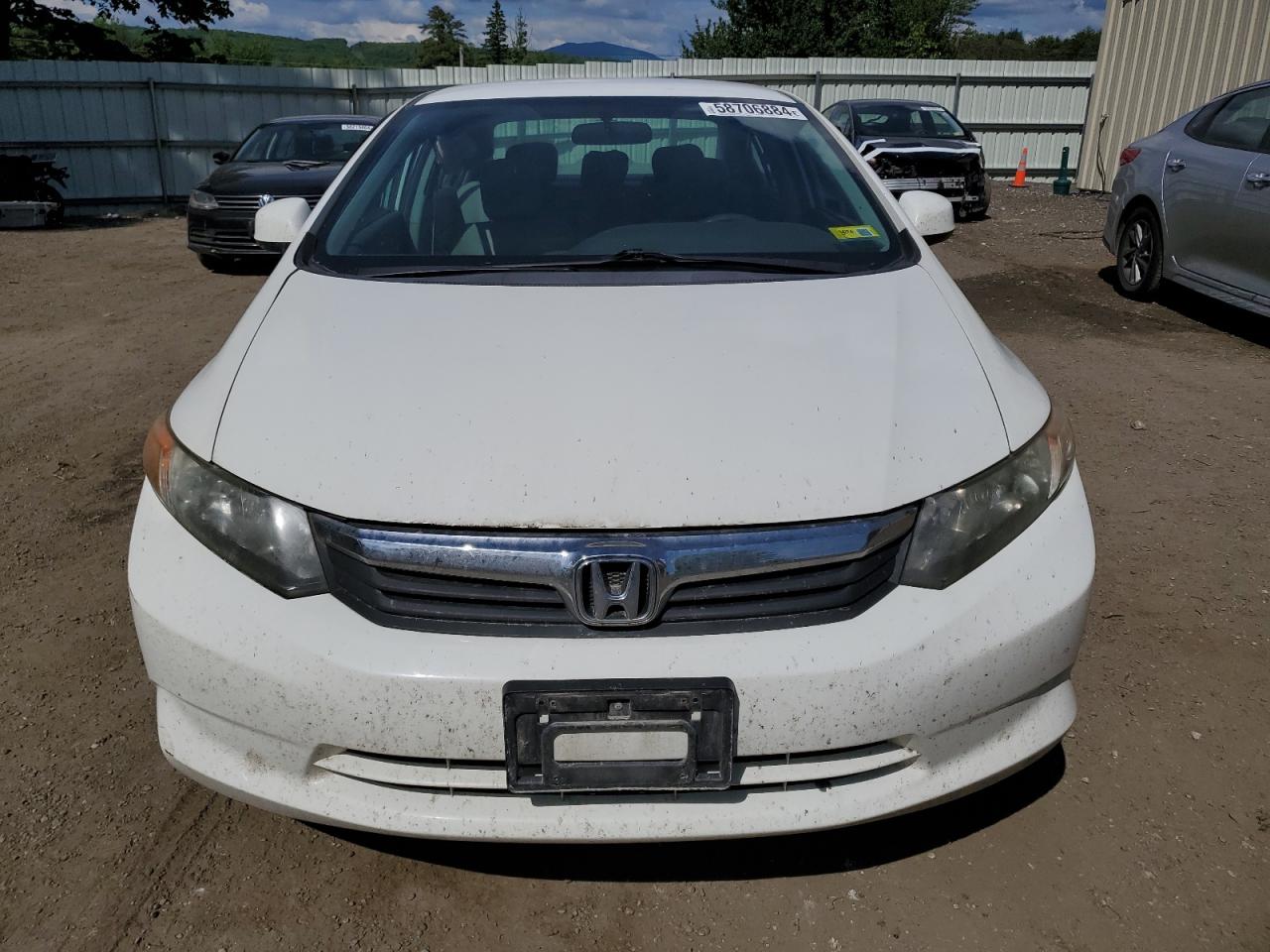 2HGFB2F5XCH335321 2012 Honda Civic Lx