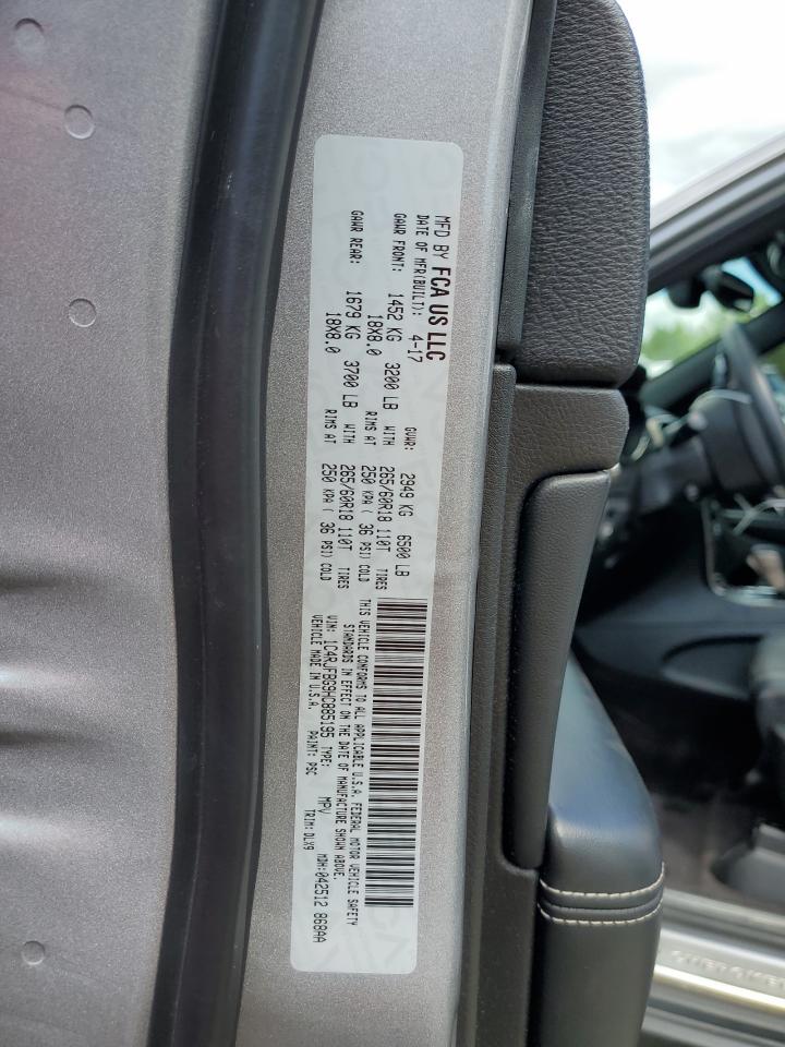 1C4RJFBG9HC885195 2017 Jeep Grand Cherokee Limited