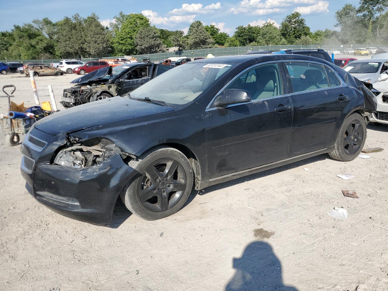 1G1ZC5EBXAF307186 2010 Chevrolet Malibu 1Lt