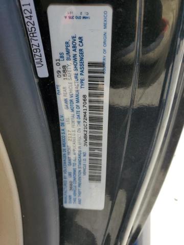 2002 Volkswagen New Beetle Gl VIN: 3VWBK21C72M417068 Lot: 60406624