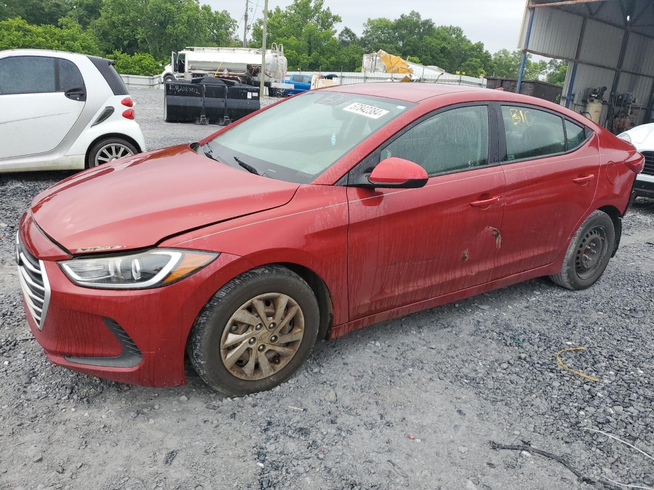 2017 Hyundai Elantra Se vin: KMHD74LF9HU367614