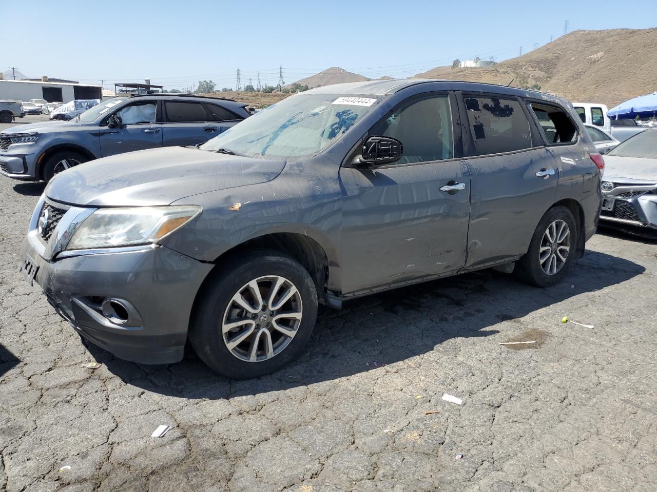 2015 Nissan Pathfinder S vin: 5N1AR2MN5FC642325