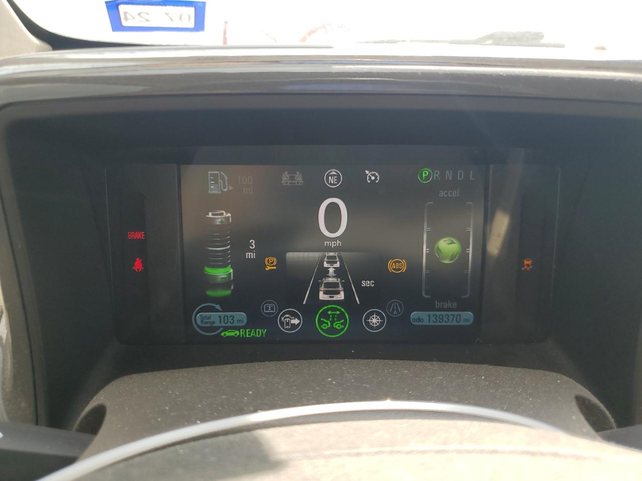 1G1RD6E4XDU130580 2013 Chevrolet Volt