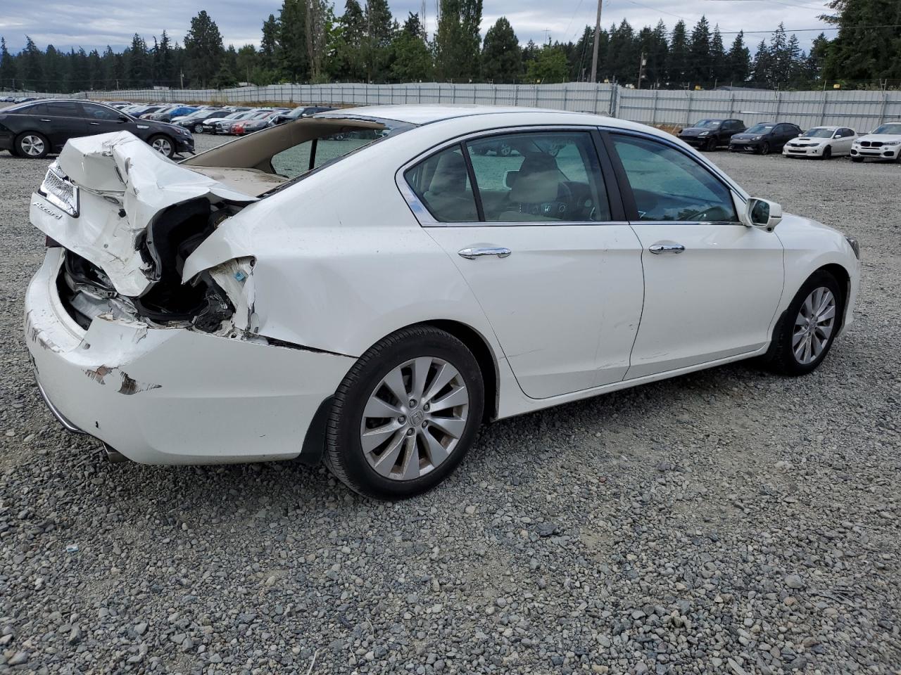 2013 Honda Accord Ex vin: 1HGCR2F77DA074956