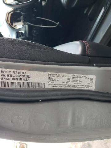 2022 DODGE DURANGO R/ - 1C4SDJCT6NC222492
