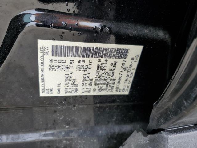 2022 Nissan Rogue Sv VIN: 5N1BT3BA4NC731992 Lot: 57440124