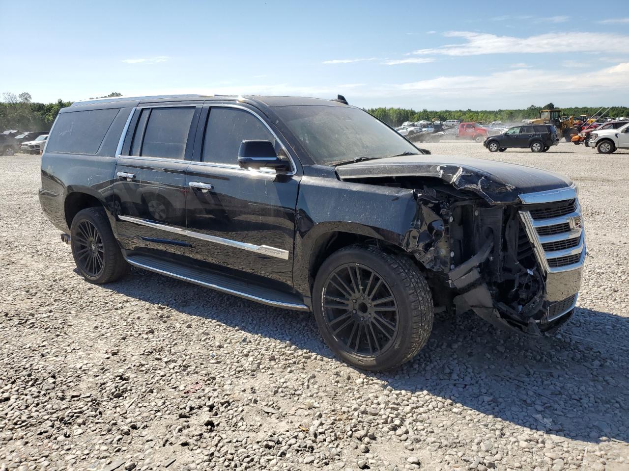 1GYS3HKJXJR126605 2018 Cadillac Escalade Esv Luxury