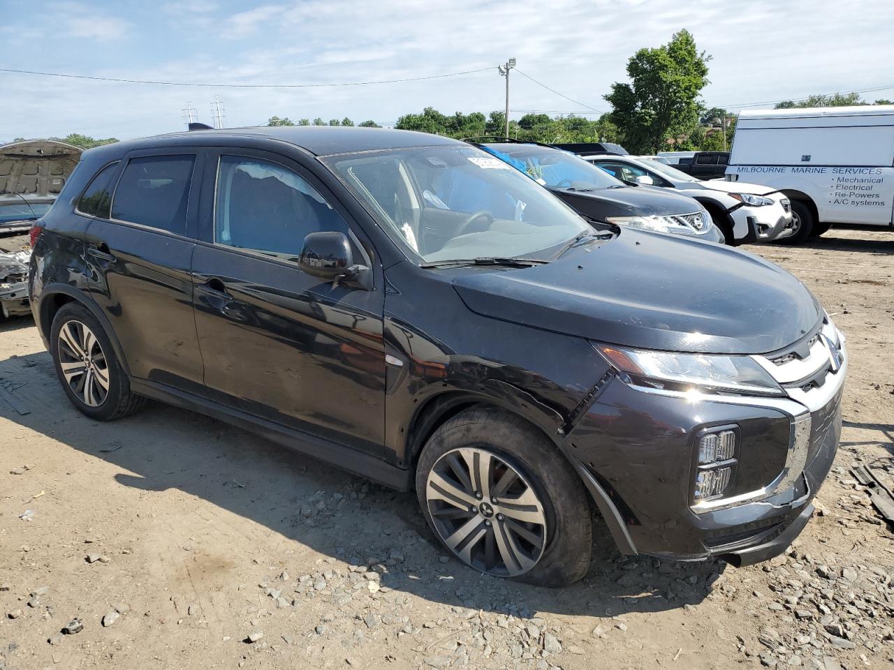 2021 Mitsubishi Outlander Sport Es vin: JA4APUAU8MU033250