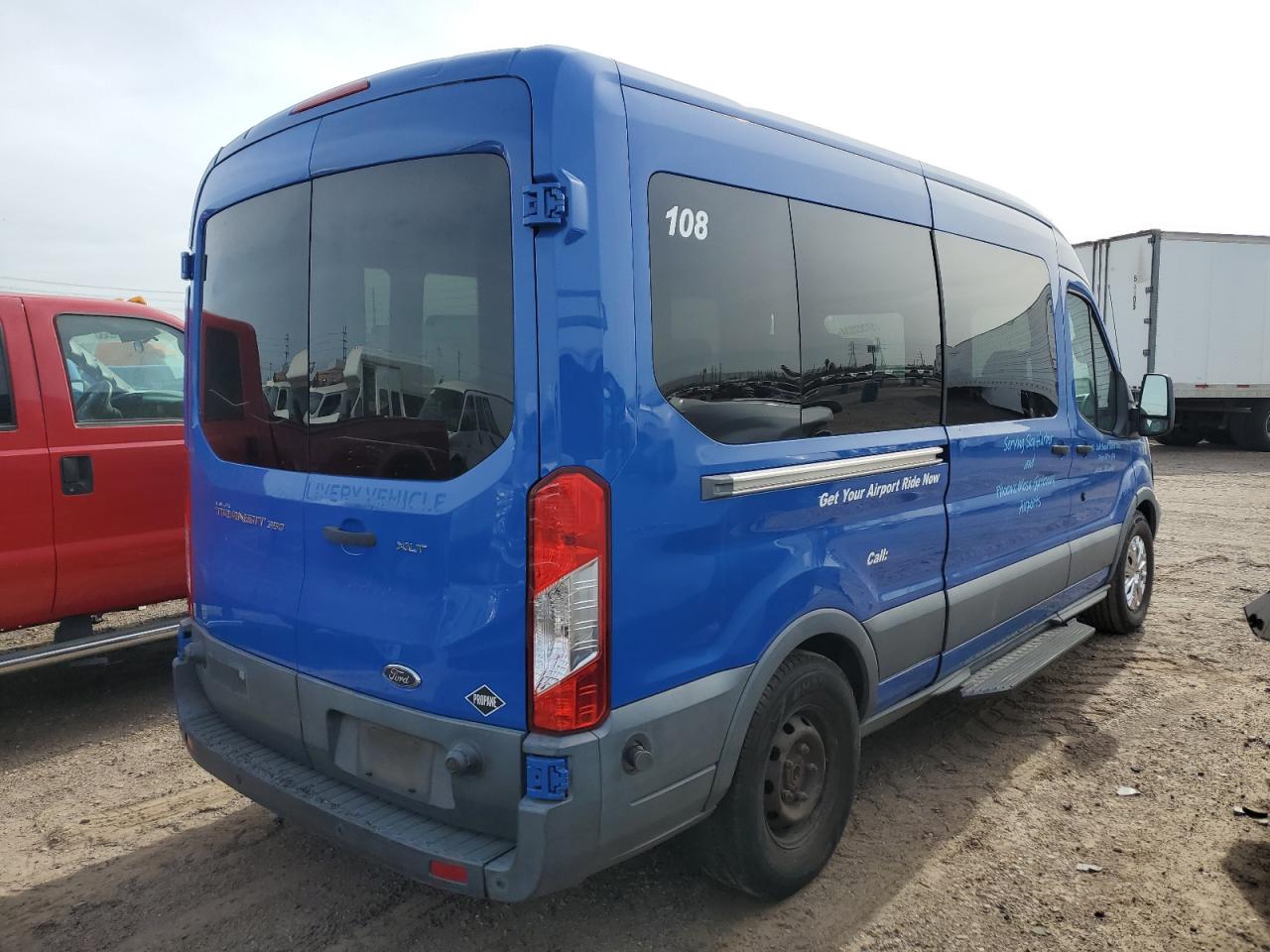 2015 Ford Transit T-350 vin: 1FBZX2CM5FKB19662