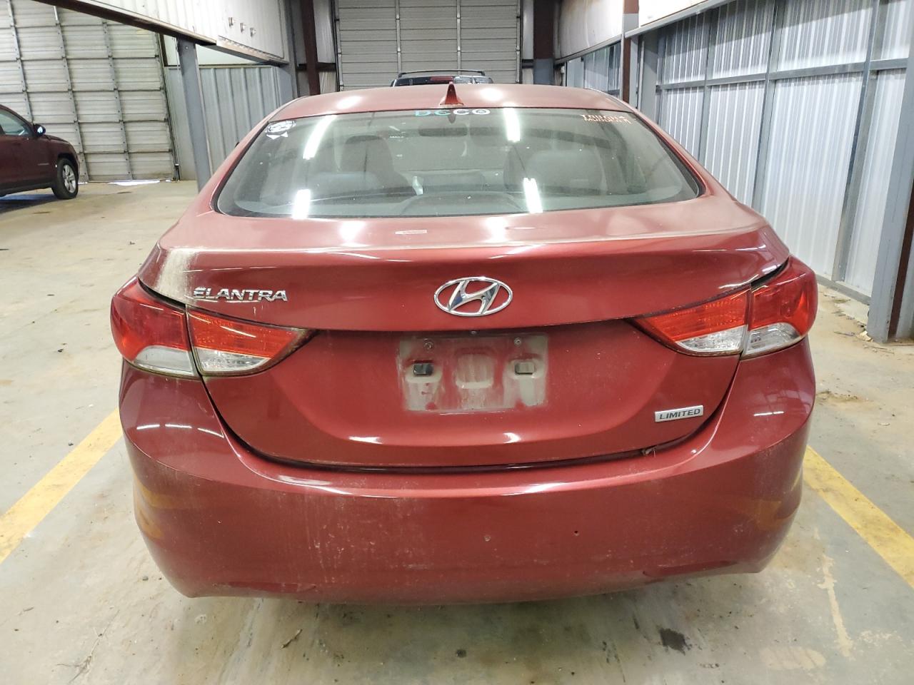 2012 Hyundai Elantra Gls vin: KMHDH4AEXCU310161