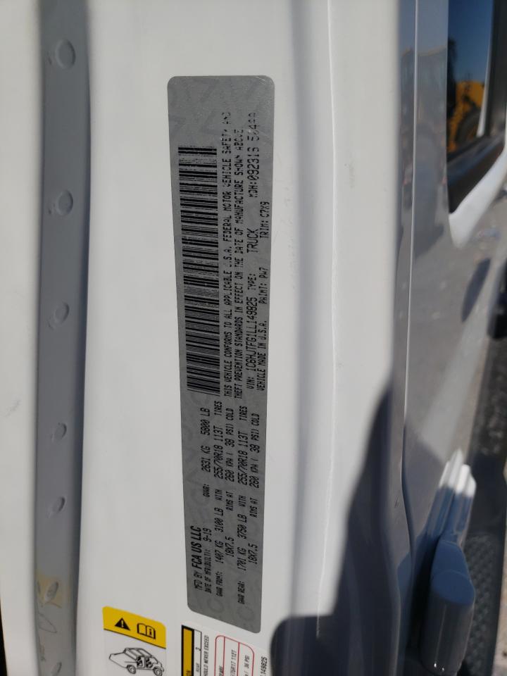 1C6HJTFG1LL149825 2020 Jeep Gladiator Overland