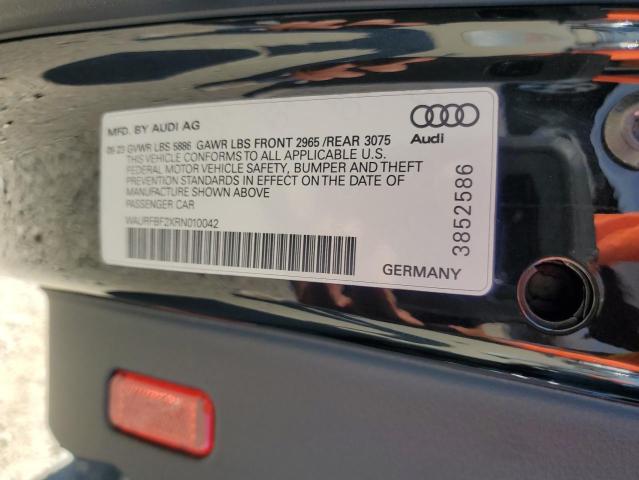 2024 AUDI S7 PREMIUM WAURFBF2XRN010042