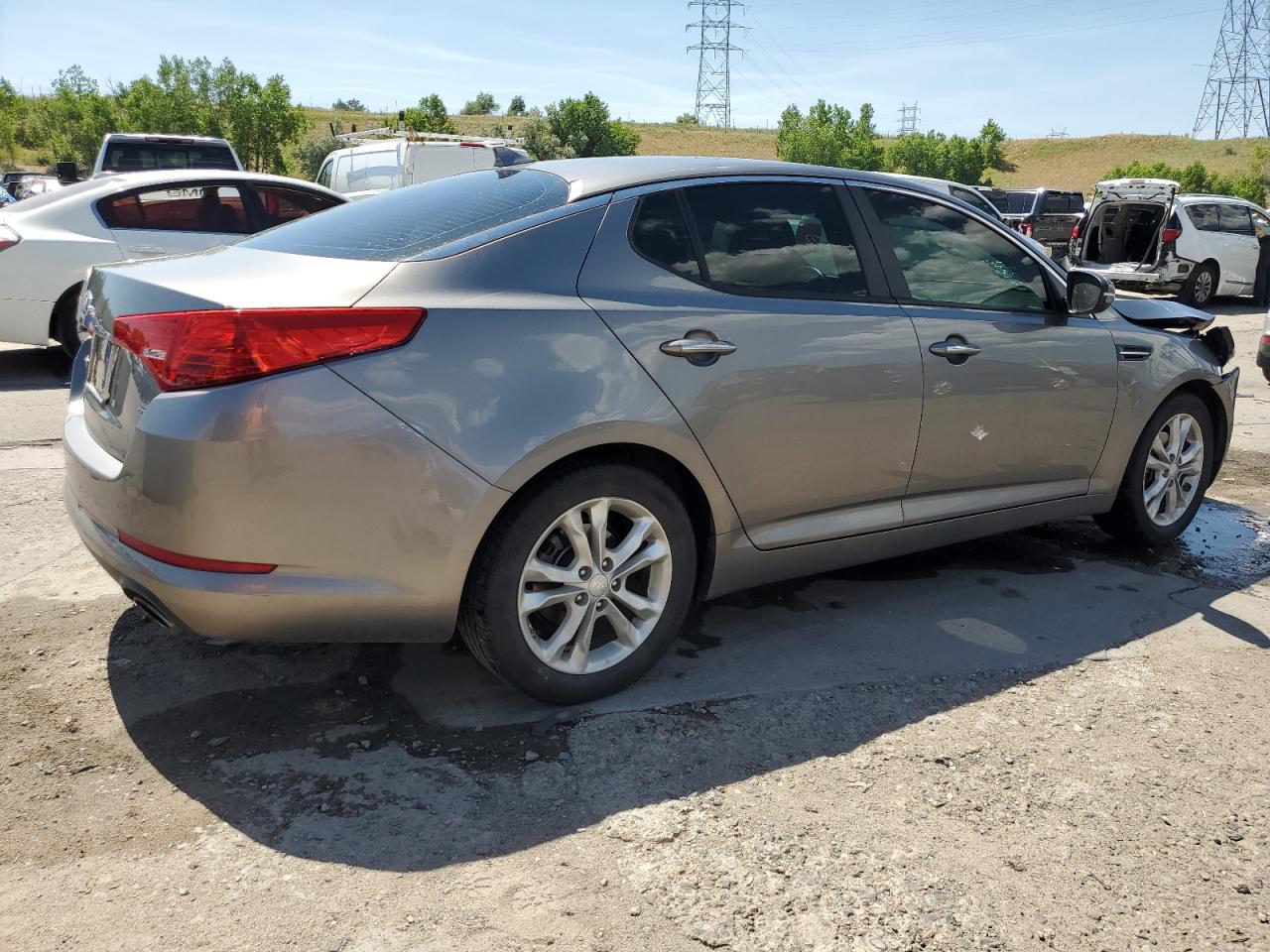 2013 Kia Optima Lx vin: 5XXGM4A73DG090576