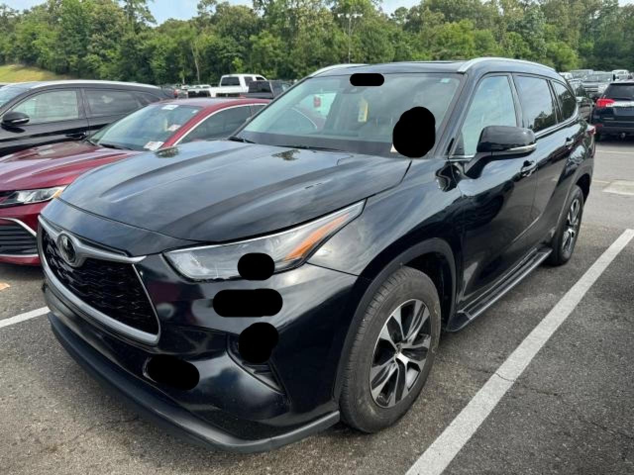 2022 Toyota Highlander Xle vin: 5TDHZRAHXNS132575