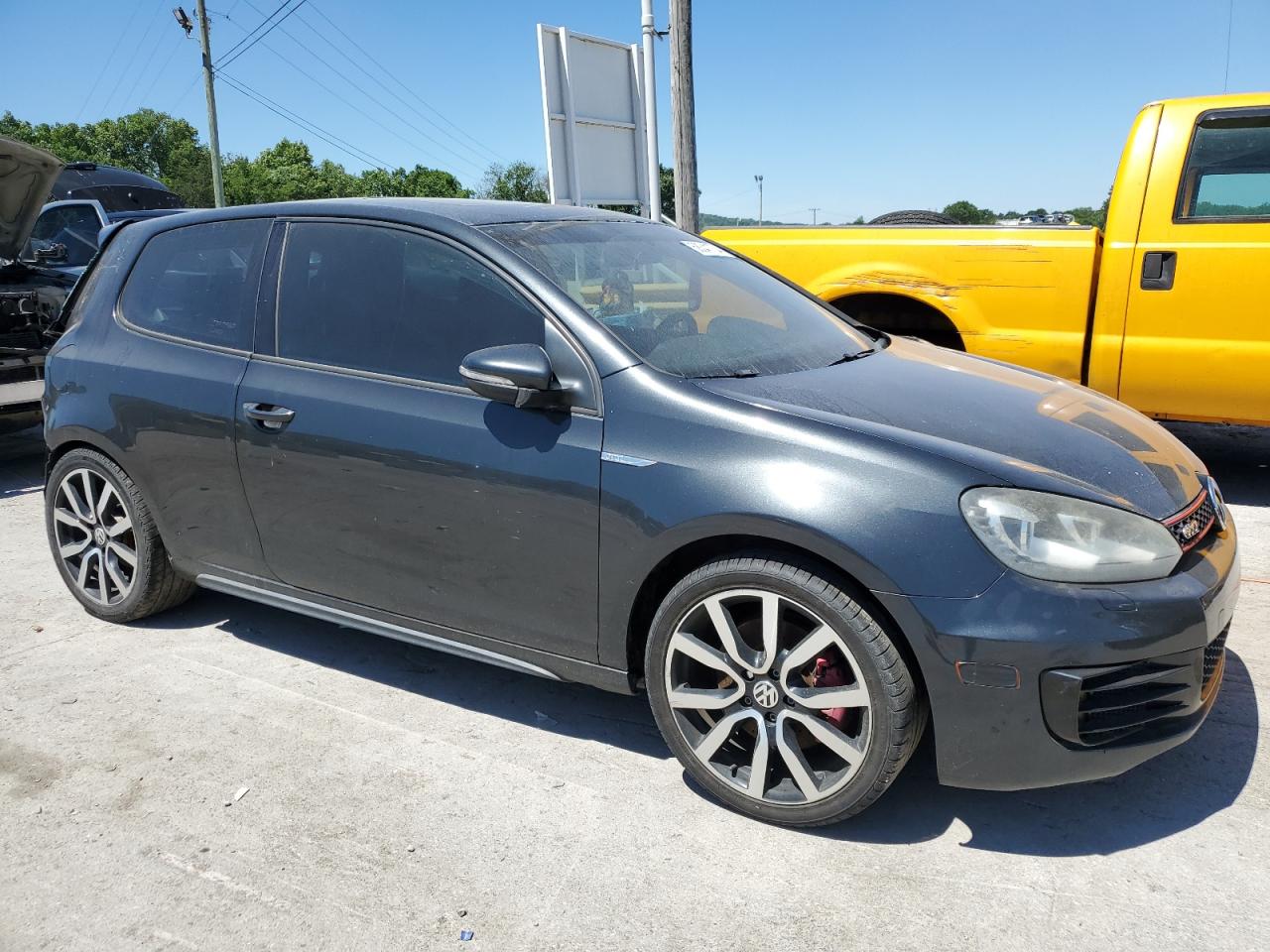 2012 Volkswagen Gti vin: WVWFV7AJ7CW252910