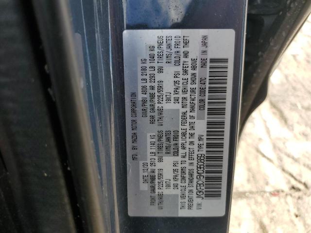 2021 Mazda Cx-5 Carbon Edition VIN: JM3KFBCY5M0350869 Lot: 57901744