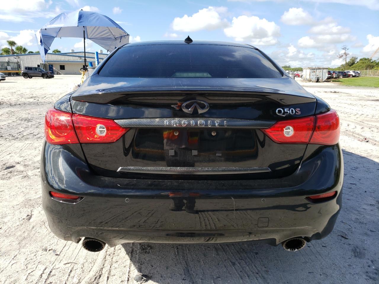 JN1FV7AP5GM421153 2016 Infiniti Q50 Red Sport 400