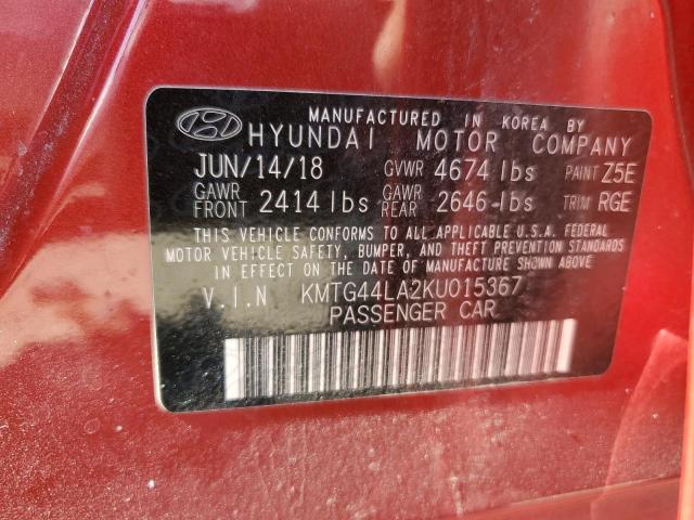 2019 GENESIS G70 PRESTI - KMTG44LA2KU015367