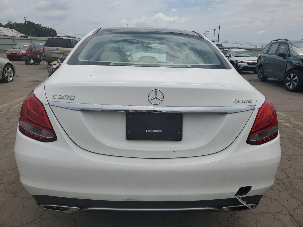 55SWF4KB4HU180612 2017 Mercedes-Benz C 300 4Matic