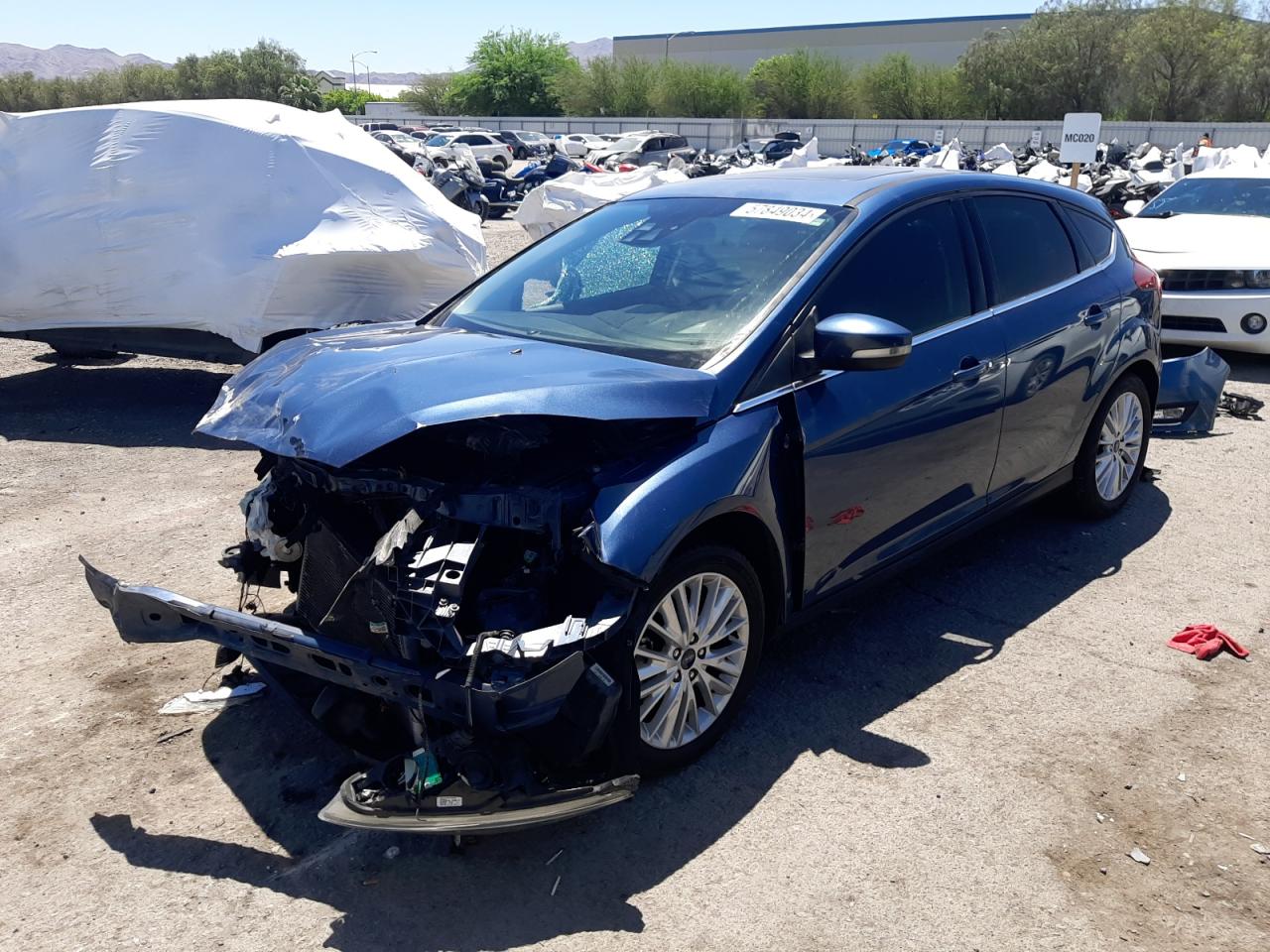 2018 Ford Focus Titanium vin: 1FADP3N21JL313184